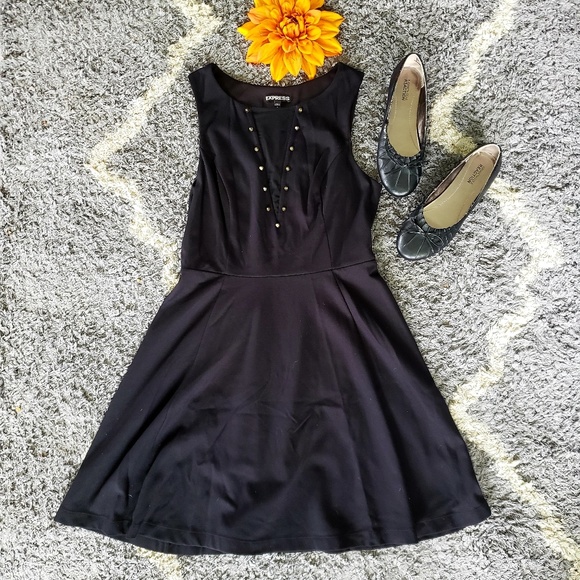 EXPRESS BLACK DRESS - Picture 3 of 8